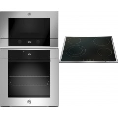 Bertazzoni F60 11 MOD P L X + P60 4V M1 LAG GNX + F38 3 MOD MW S X Εντοιχιζόμενο Σετ Οικιακών Συσκευών Bertazzoni F60 11 MOD P L X + P60 4V M1 LAG GNX + F38 3 MOD MW S X Εντοιχιζόμενο Σετ Οικιακών Συσκευών